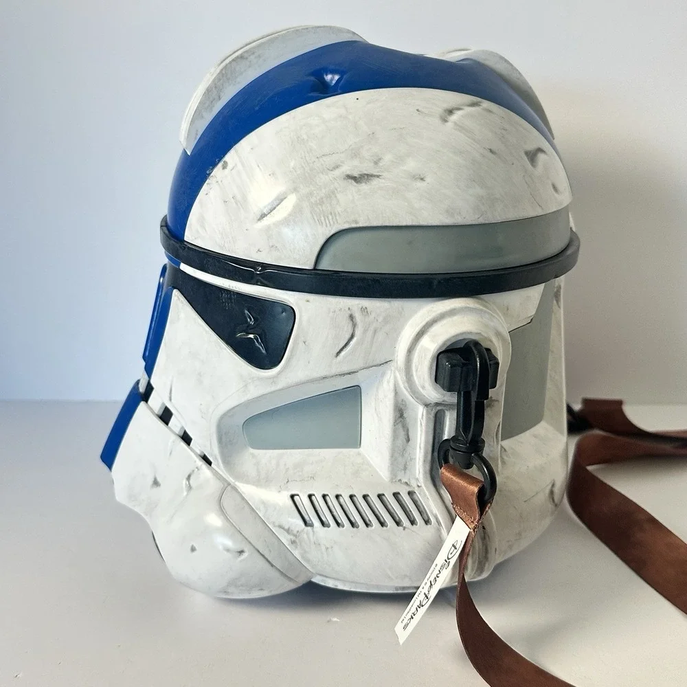 Disney Parks Star Wars Clone Trooper Helmet Popcorn Bucket w Strap